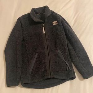 Boys North Face Fleece zip-up jacket, size M (10/12)